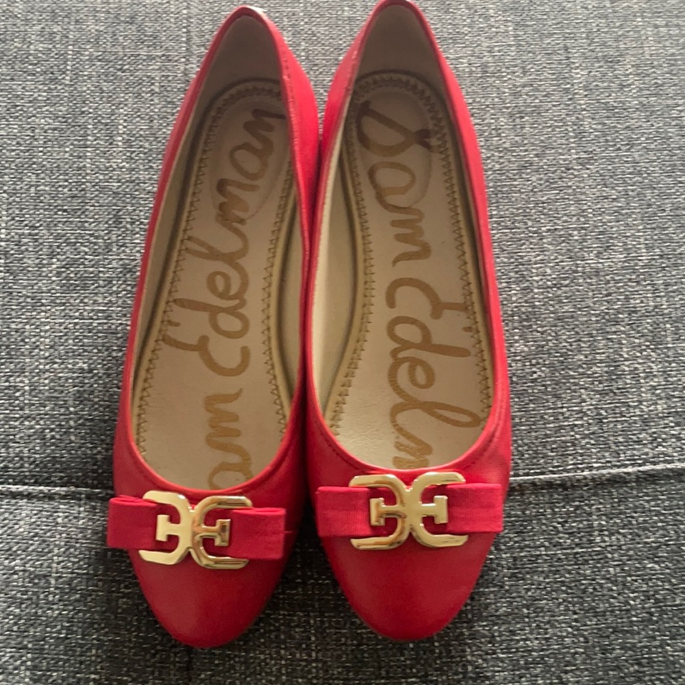 Sam Edelman Red Flats